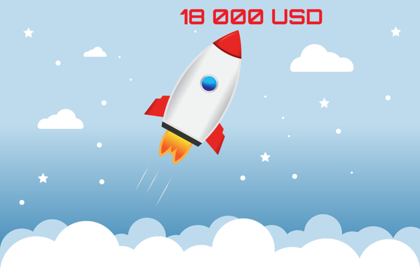 Bitcoin překročil 18 000 USD!