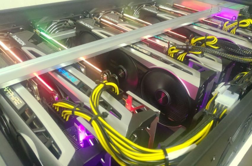 AMD: Test boxované (Lianli) sestavy Sapphire Nitro plus RX 6800 XT v HiveOS