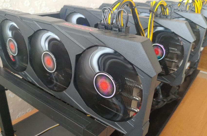 AMD: Test těžební (mining) sestavy Biostar RX 6900 XT v HiveOS