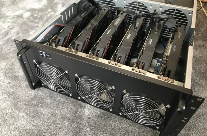Dvojitý test: Těžební box CASE 4U pro mining s 6 a 8 GPU Sapphire Nitro+ RX570