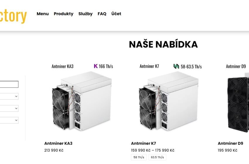 Získejte bohatství z těžby kryptoměn s Coin Factory