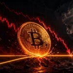 bitcoin pokles dalle