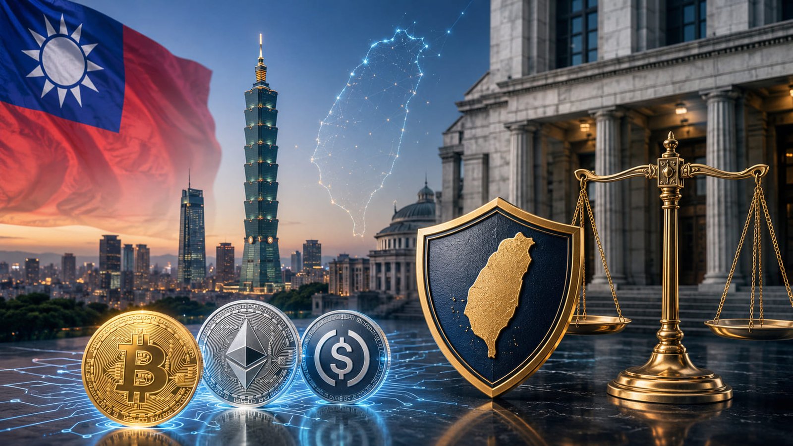 taiwan regulace kryptoměny dalle
