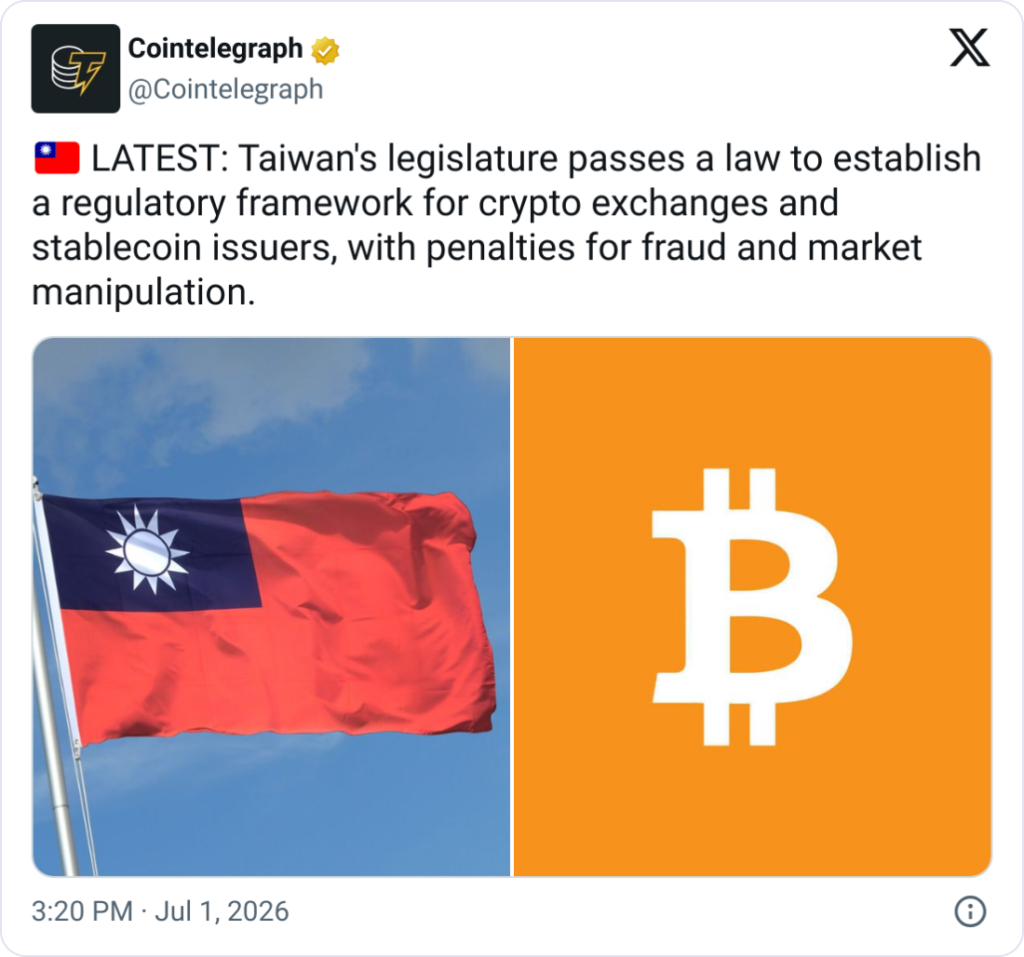 Zdroj: X/CoinTelegraph