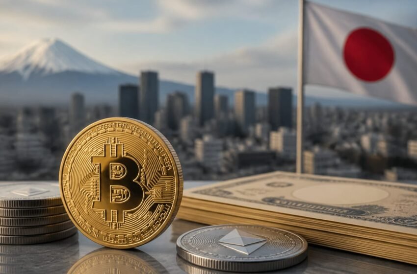 Japonsko mění postavení kryptoměn. Přiblíží se krypto akciím a dluhopisům?