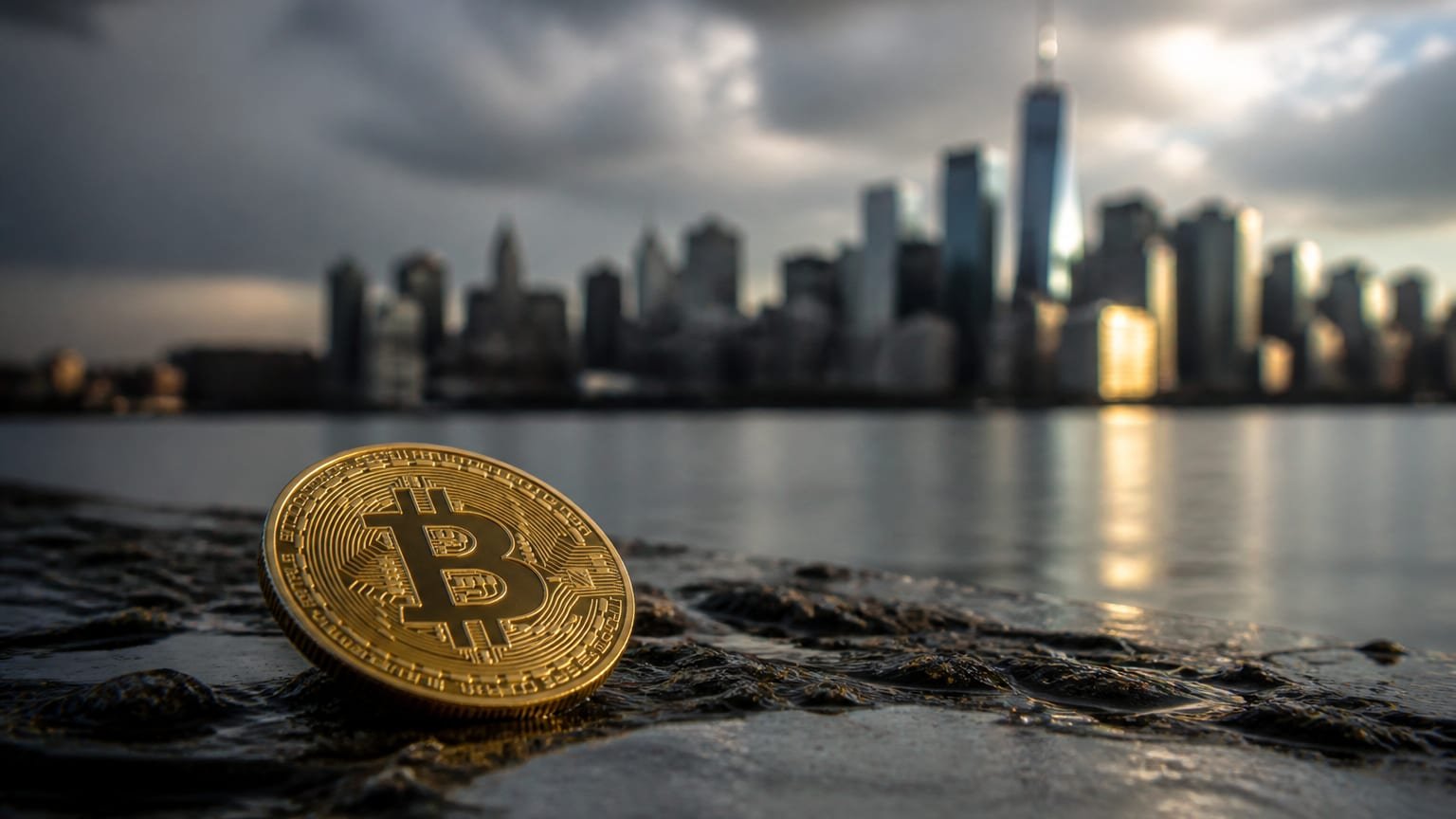 Bitcoin ztrácí navzdory rekordům amerických akcií