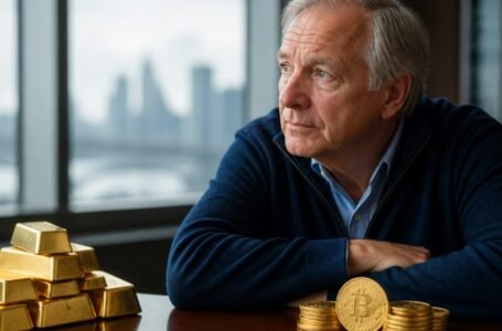 Ray Dalio radí držet bitcoin a zlato kvůli riziku amerického dluhu