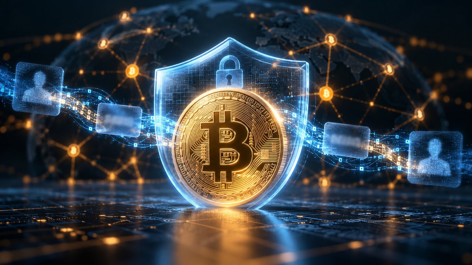 shielded bitcoin dalle