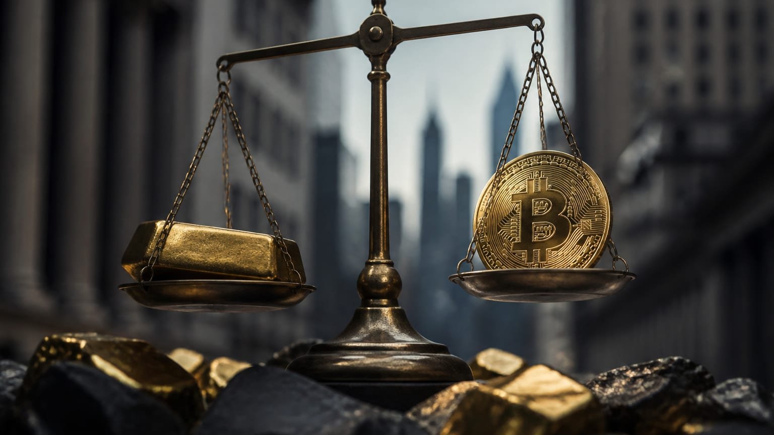 Bitcoin může překonat zlato, tvrdí JPMorgan