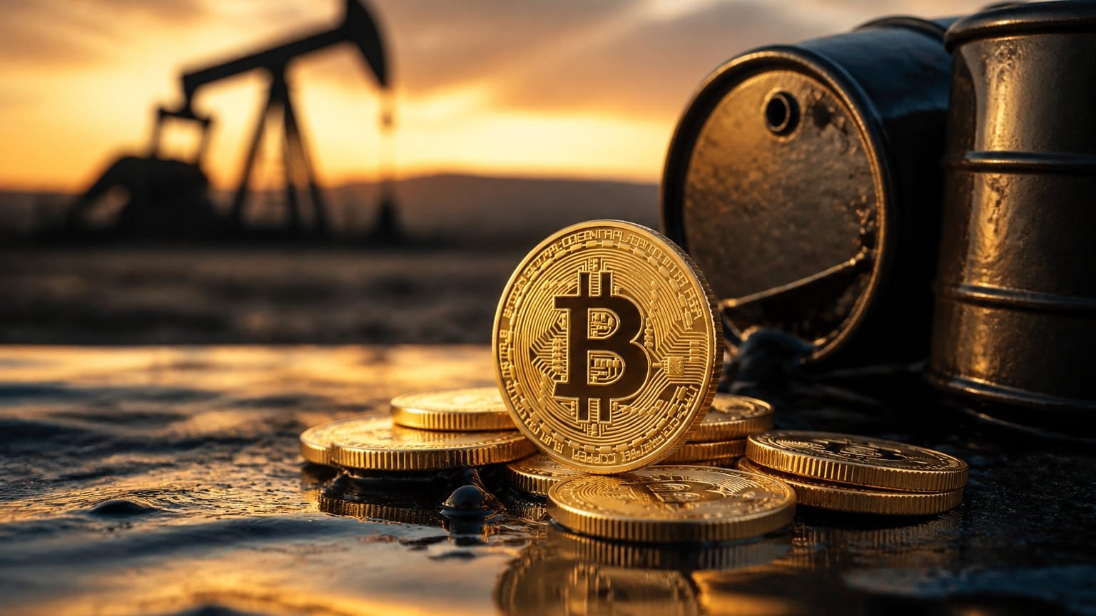 Bitcoin se blíží k 84 000 dolarů, růst podporuje levnější ropa