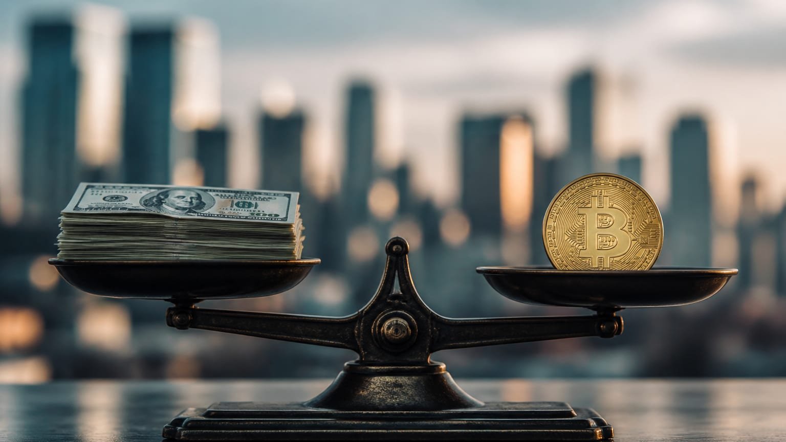Dolar míří k nejsilnějšímu měsíci za téměř rok. S bitcoinem to ani nehlo