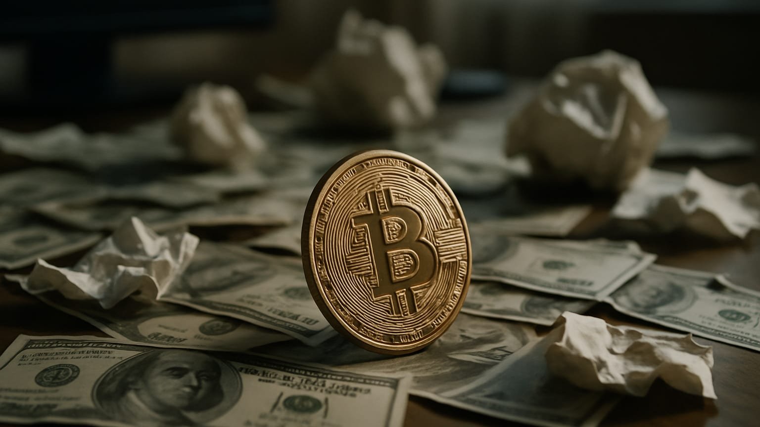 Bitcoinový výprodej smetl pozice za 1,1 miliardy USD